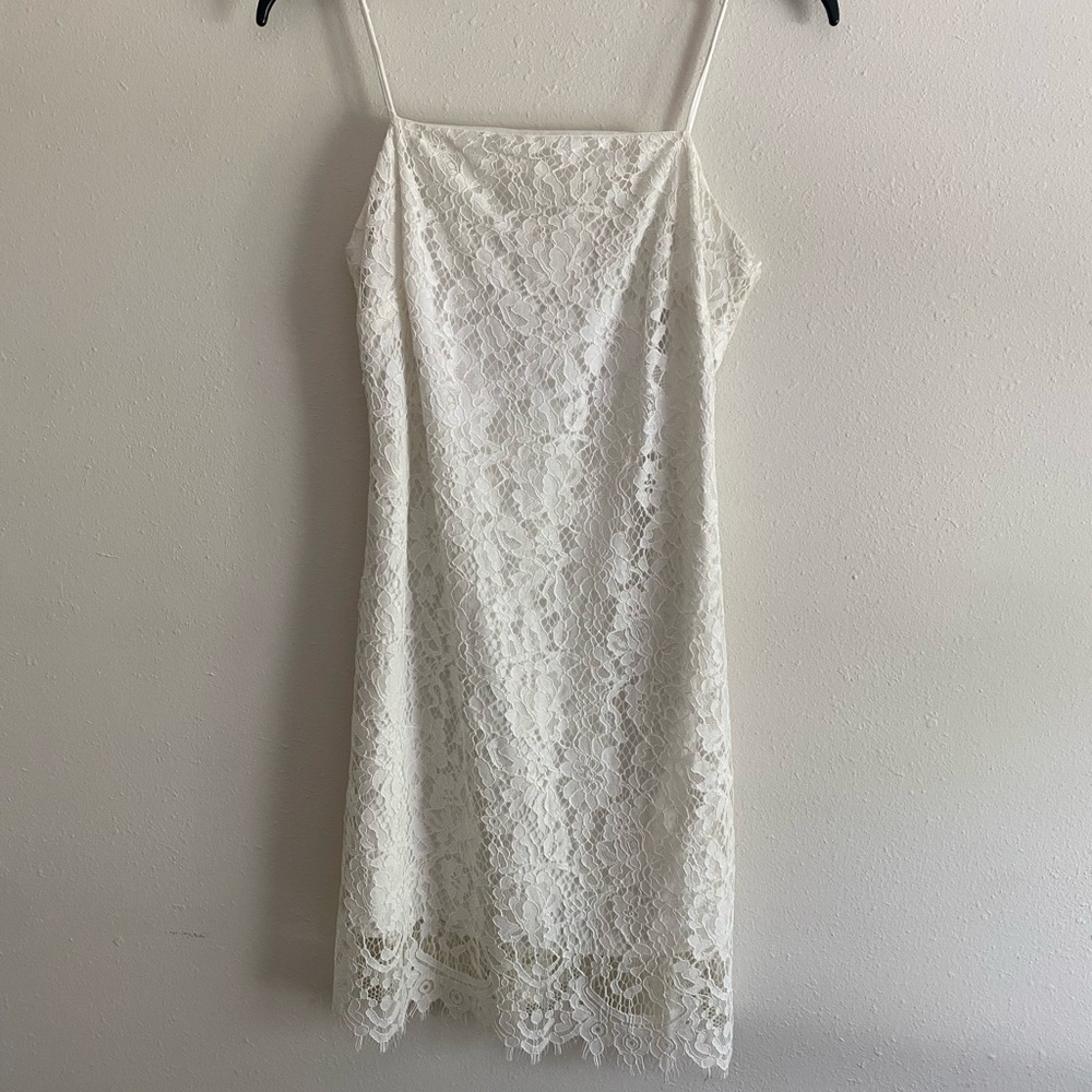 Miami White Lace Dress